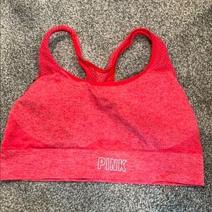 Victoria's Secret PINK Red Sports Bra